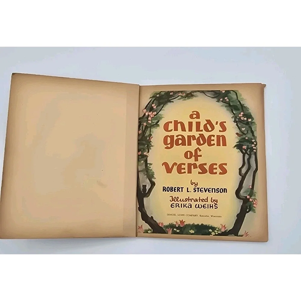 A Child's Garden of Verses by Robert Louis Stevenson (1947, Hardcover)